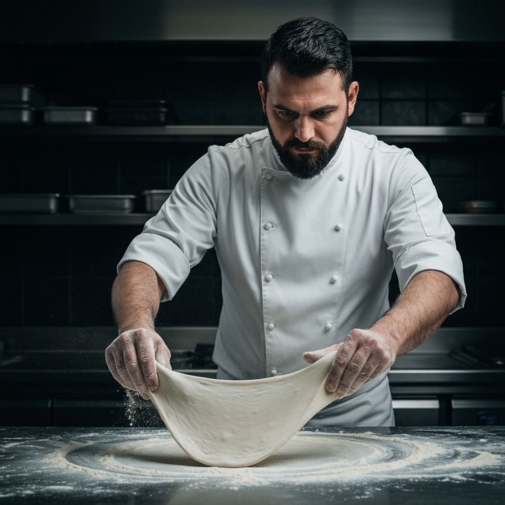 Nuestro pizzaiolo